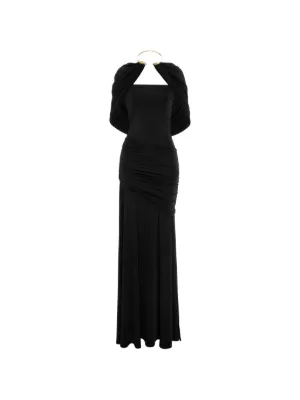 farfetch black dress Designer dresses | ZIMMERMANN, Jenny Packham Kate Middleton Wears the Size:SIZE 2 Tailored Pants This dress combines sophistication