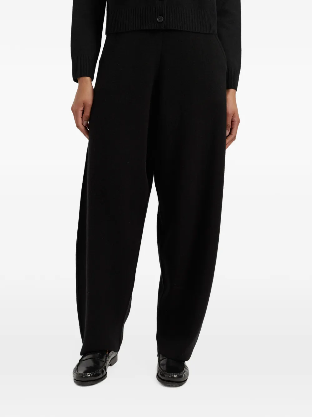 Chinti & Parker Broek met toelopende pijpen Zwart