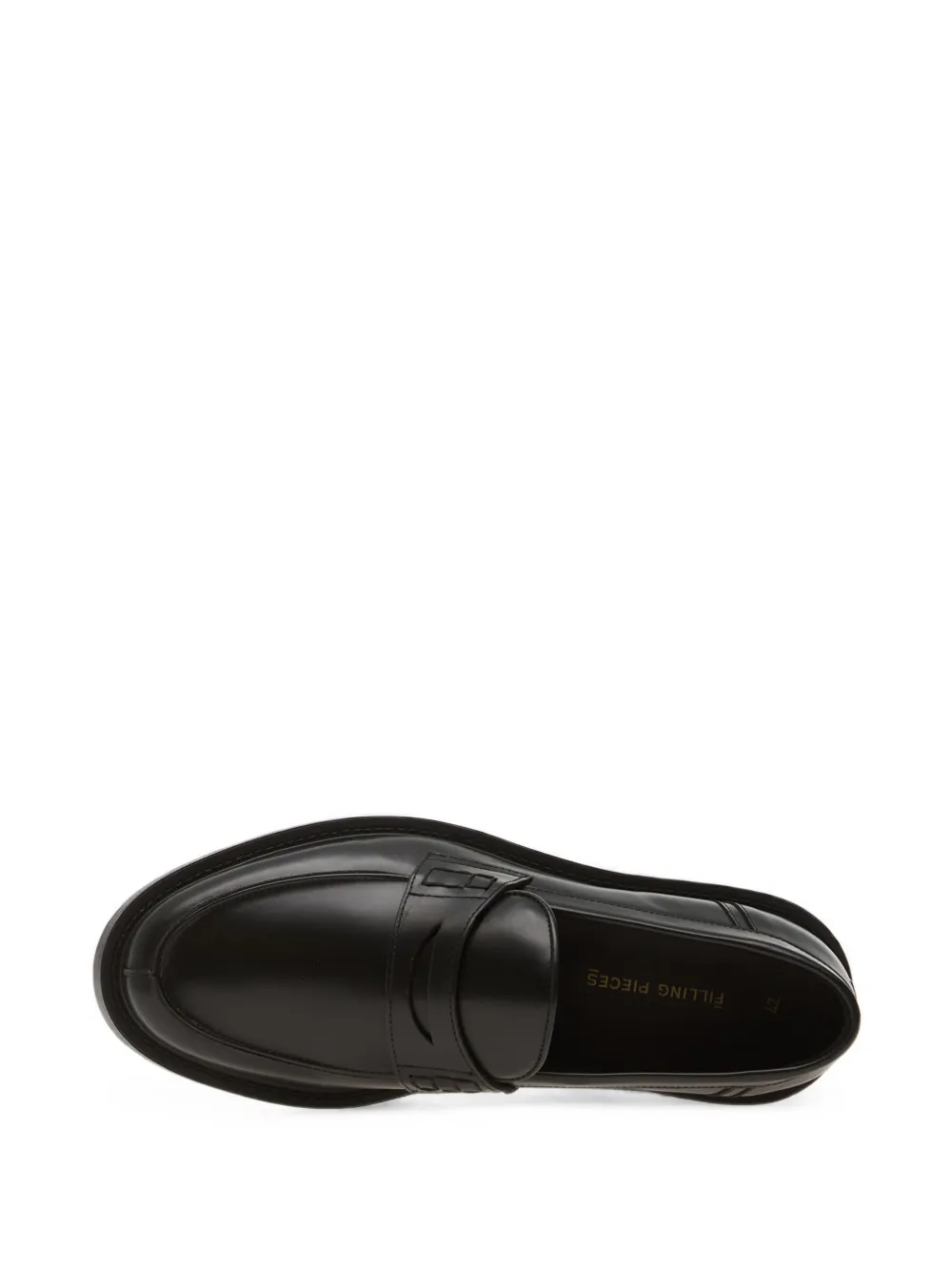 Filling Pieces Polido Minimum penny loafers Zwart