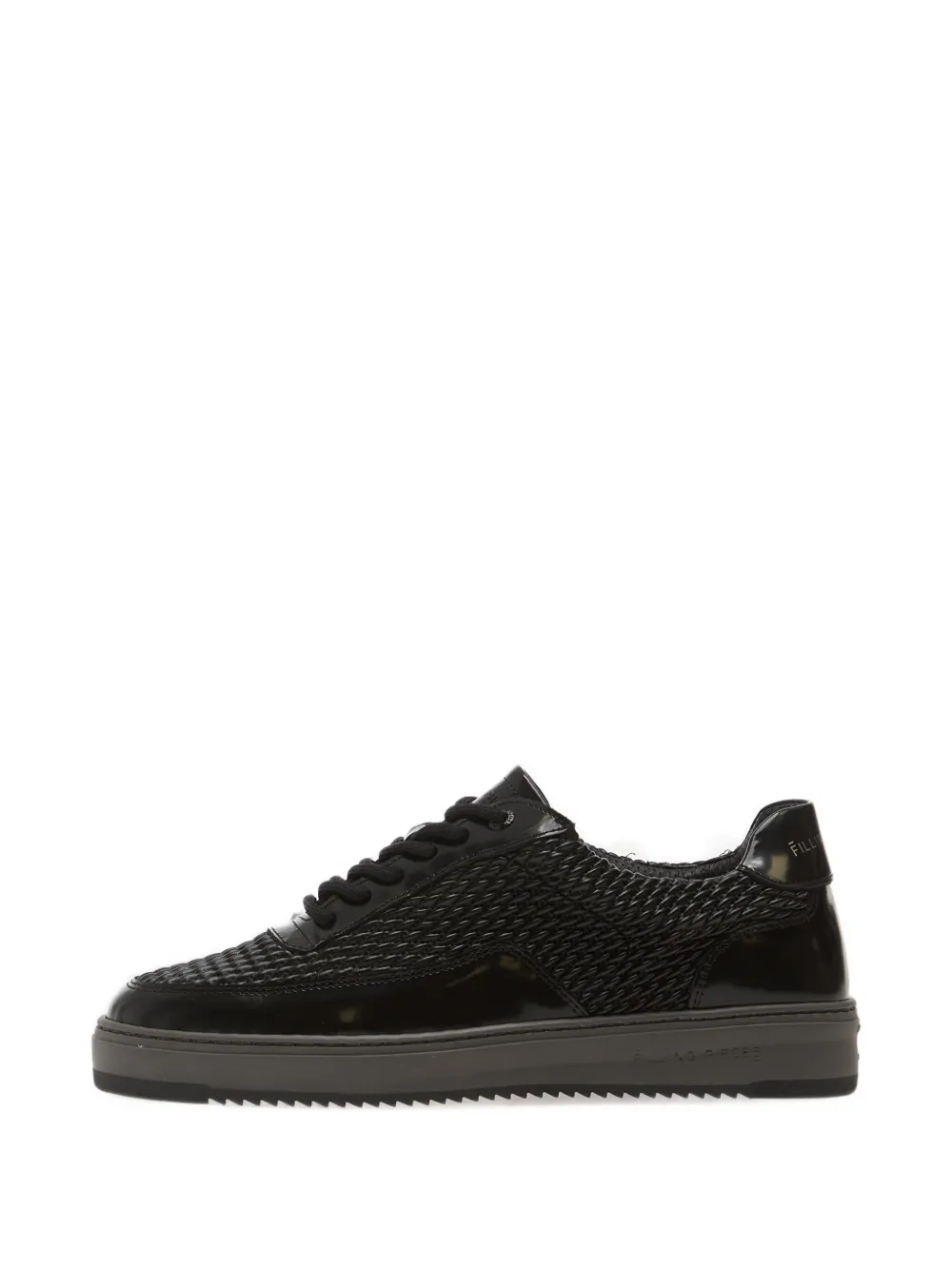 Filling Pieces Mondo Reed woven-panel sneakers Zwart
