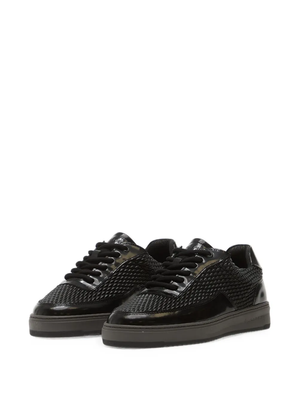 Filling Pieces Mondo Reed woven-panel sneakers Zwart