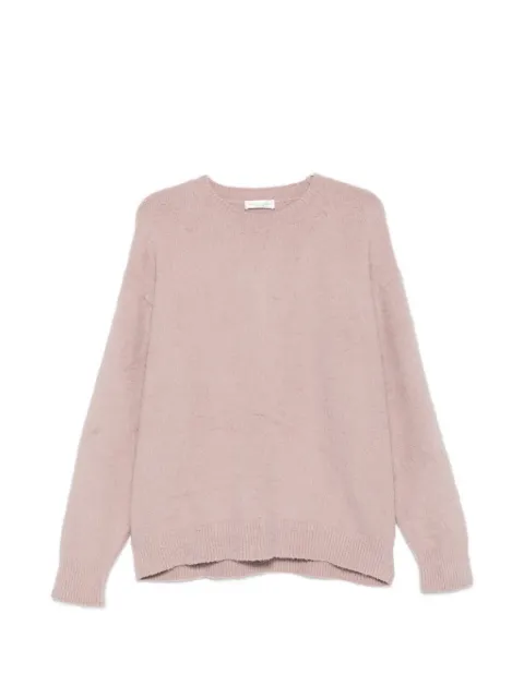 Roberto Collina brushed crew-neck sweater