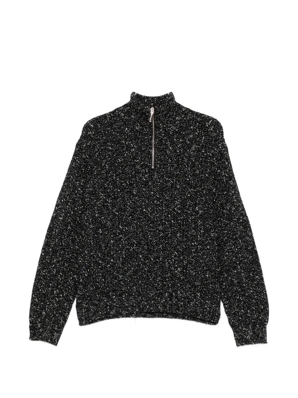 Ernest W. Baker quarter-zip sweater - Schwarz