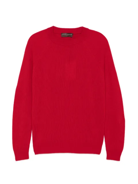 Filippo De Laurentiis ribbed-knit raglan-sleeve sweater