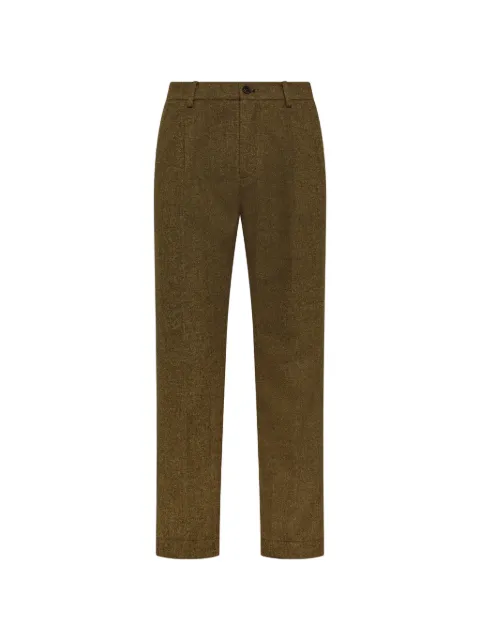 Cruna Belleville pleat-detail trousers