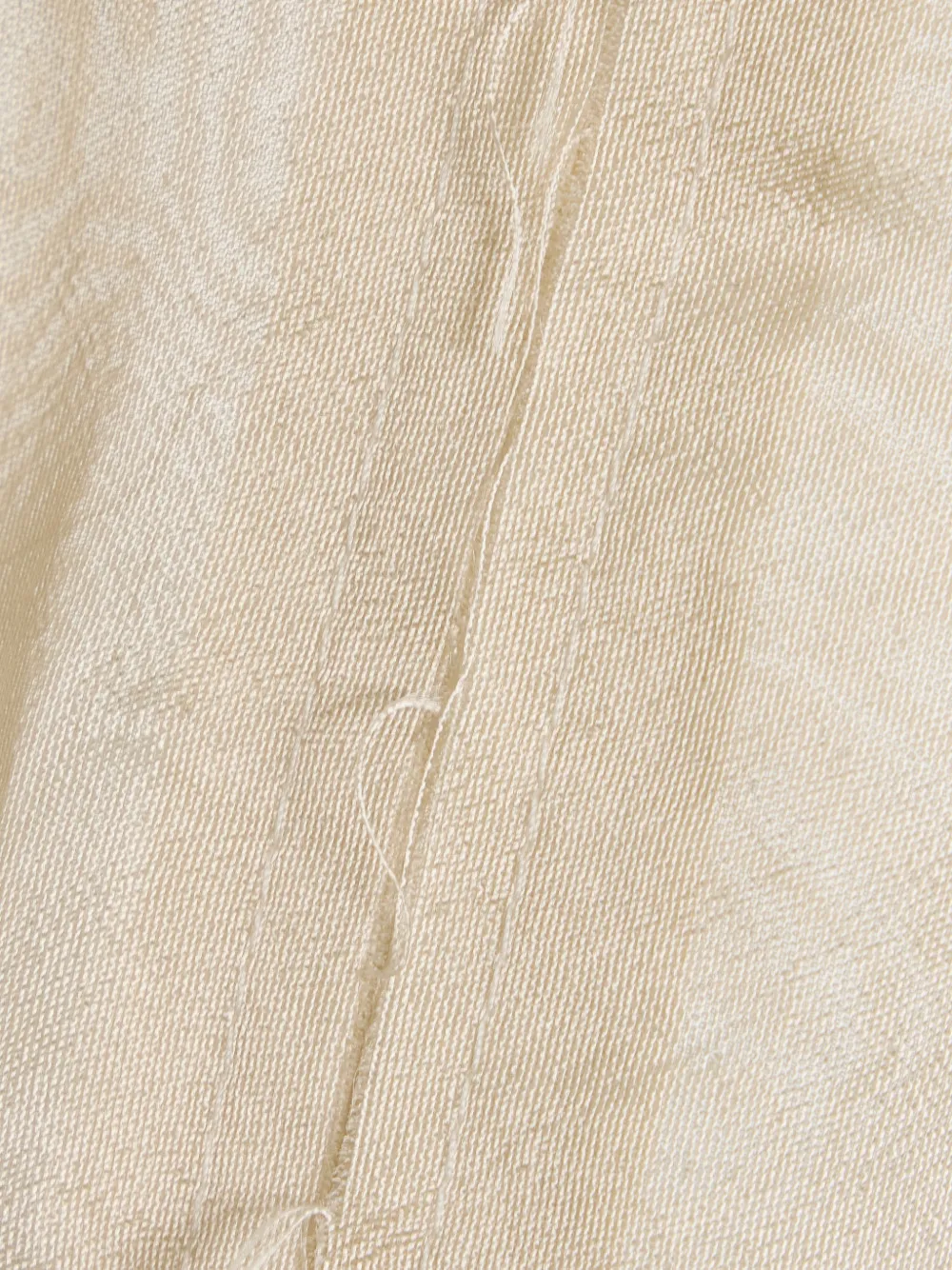 DARKPARK Monica tweekleurige jurk met strik Beige