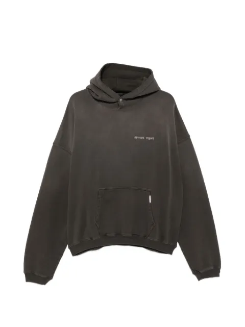 Represent logo-print hoodie