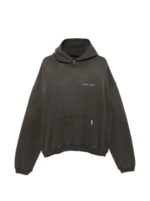 Represent logo-print hoodie