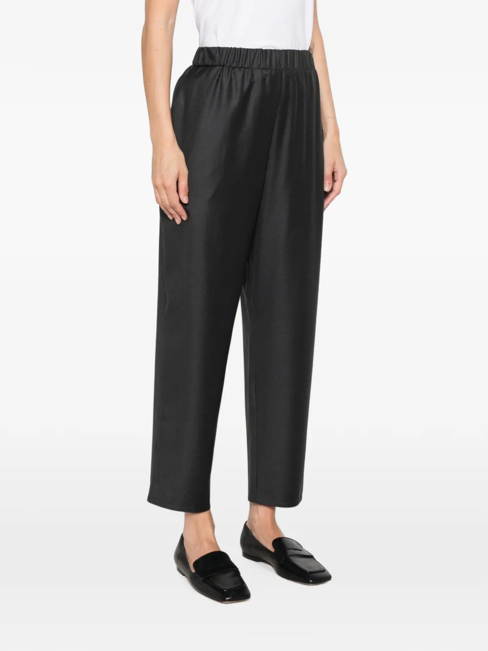 Dusan Broek met elastische taille Grijs