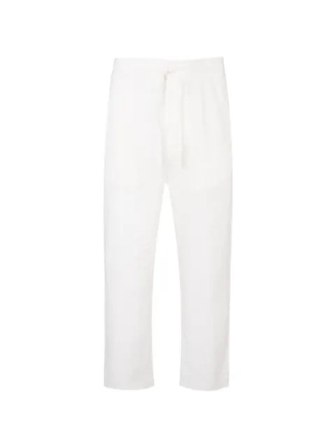 Exit Society linen drawstring trousers