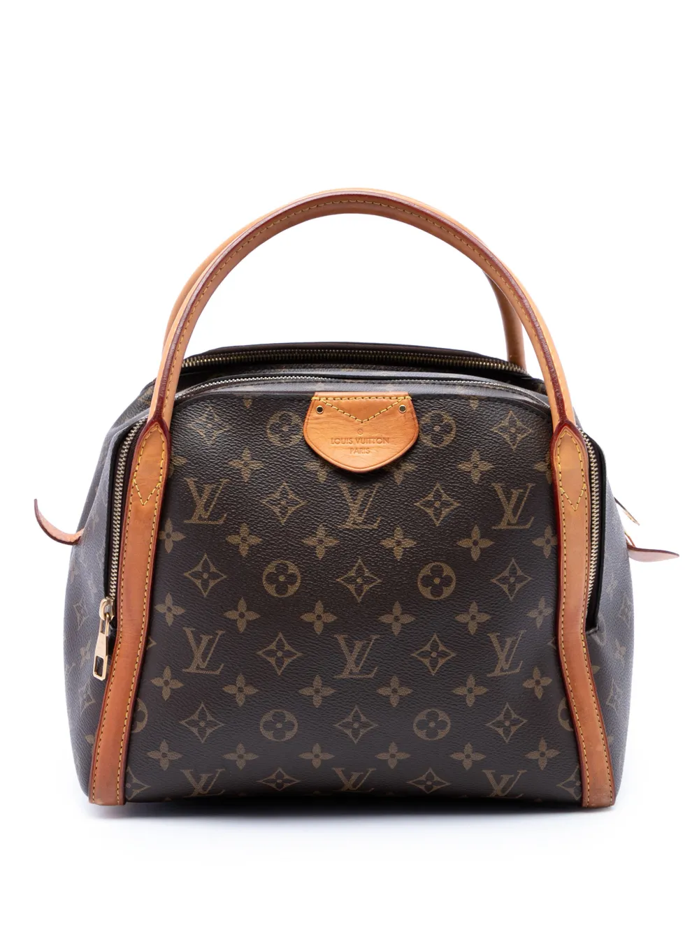 Louis Vuitton Pre-Owned 2014 Monogram Marais MM handbag - Braun