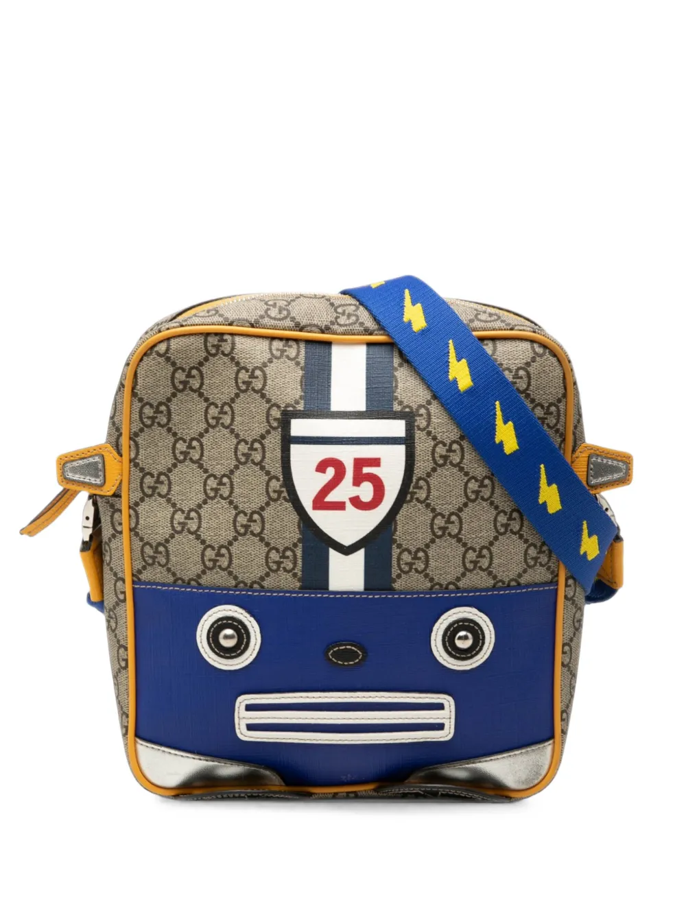 Gucci Pre-Owned Borsa a tracolla Robot GG Supreme 2016-2026 - Toni neutri