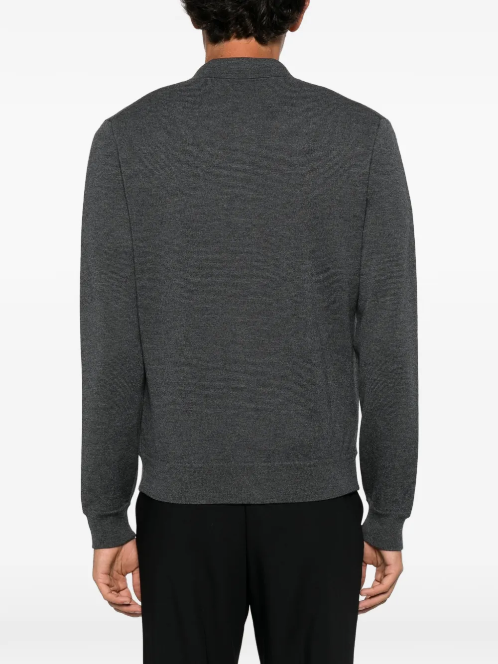 Corneliani Trui met klepzak en knopen Grijs