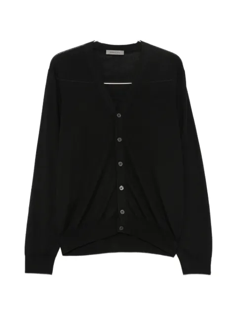 Corneliani button-up V-neck cardigan
