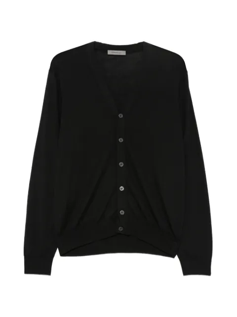 Corneliani button-up V-neck cardigan