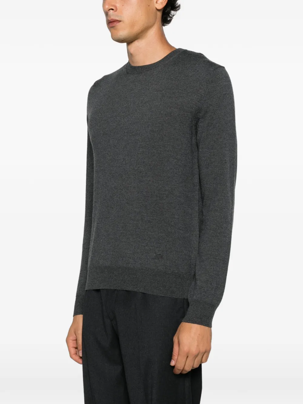 Corneliani Trui met hoge hals Grijs
