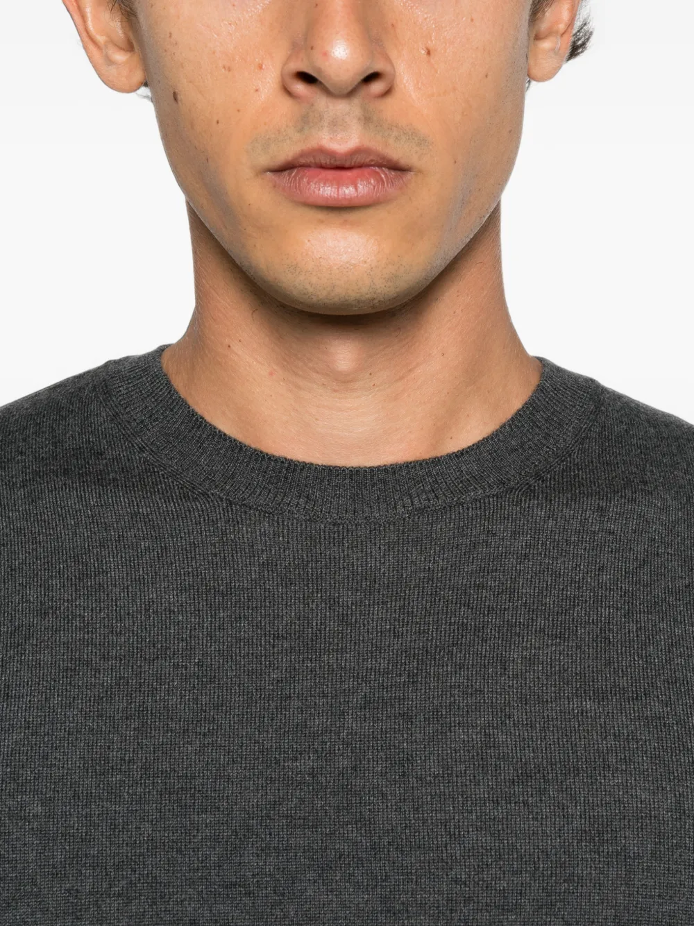 Corneliani Trui met hoge hals Grijs