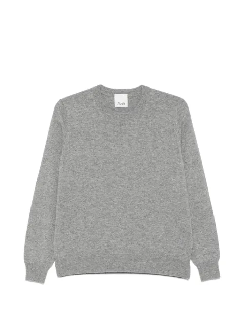 Allude リブトリム セーター