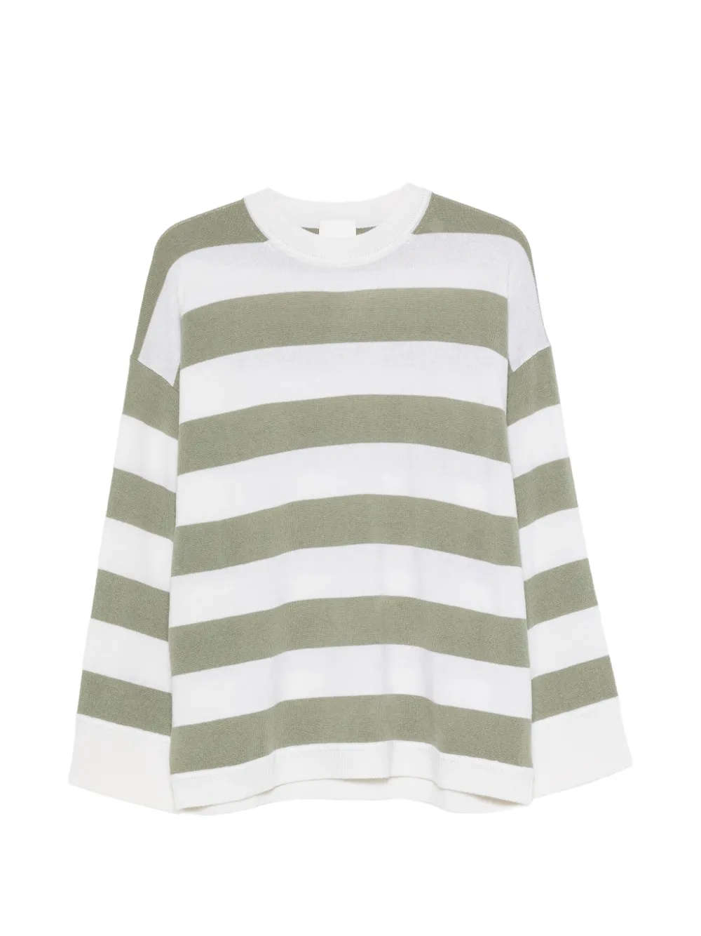 Allude horizontal-stripe sweater