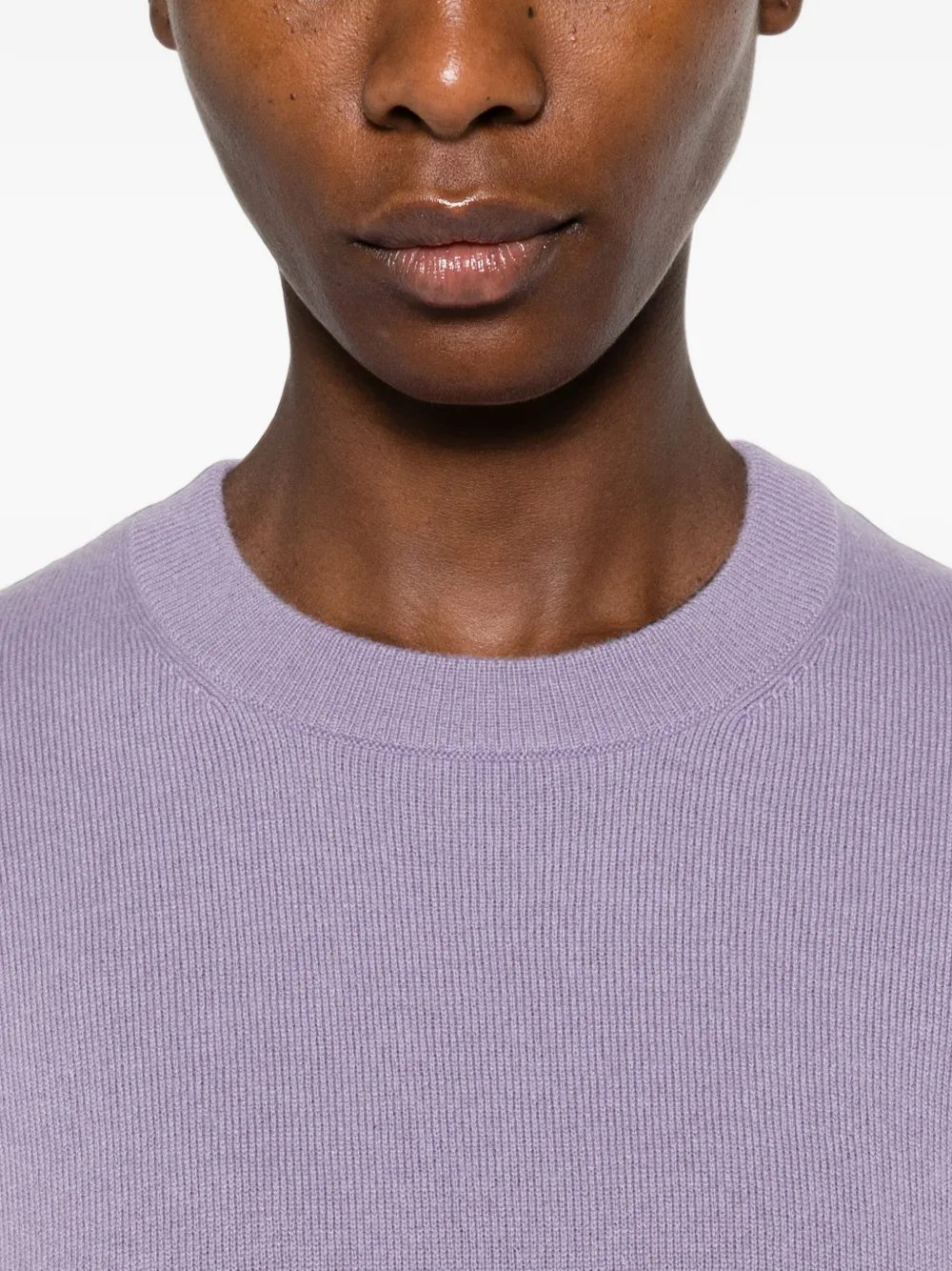 Allude Trui met hoge hals Paars