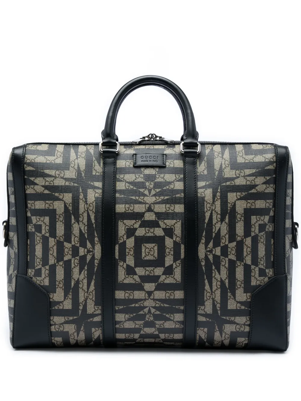 Gucci Pre-Owned Portadocumenti Caleido Eden in tessuto GG Supreme 2016-2026 - Toni neutri