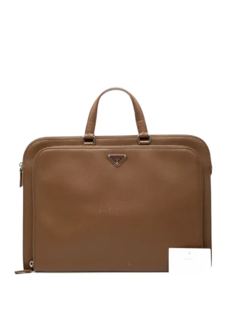 Prada Pre-Owned 2013-2026 Saffiano business bag
