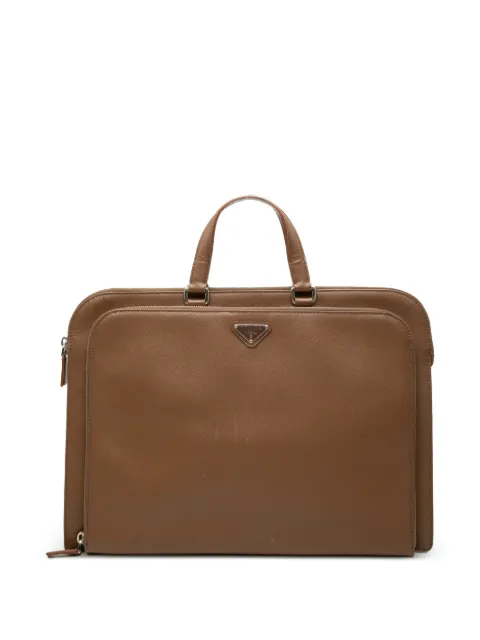 Prada Pre-Owned 2013-2026 Saffiano business bag
