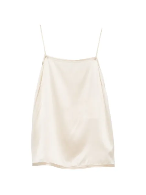 JOSEPH satin-finish spaghetti-strap top