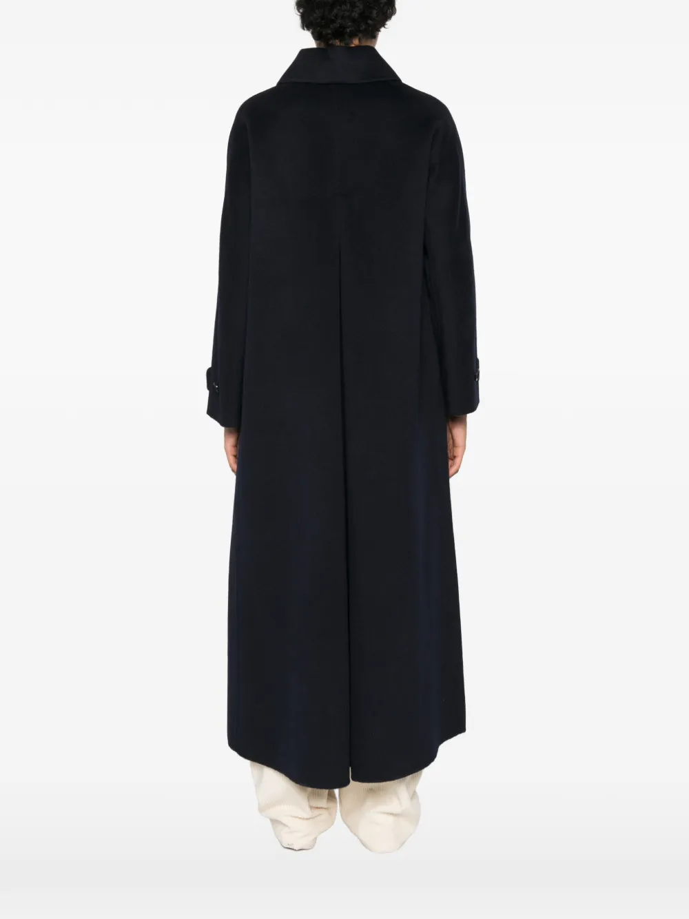 ASPESI double-breasted button-up coat Blauw