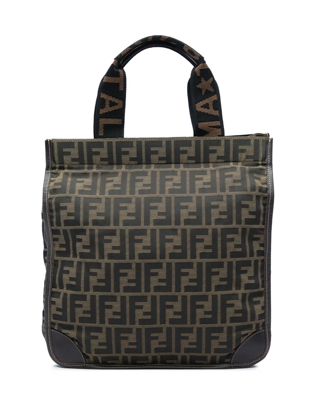 Fendi Pre-Owned 20th Century Zucca Canvas Foldable tote bag - Marrone