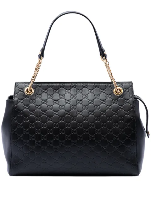 Gucci Pre-Owned 2016-2026 Medium Guccissima Soft Signature tote bag