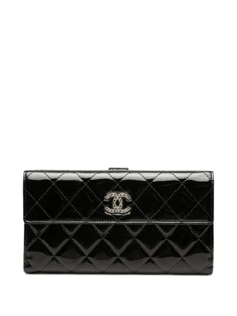 CHANEL Pre-Owned Portafoglio continental CC trapuntato 2011