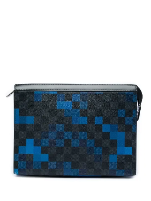 Louis Vuitton Pre-Owned 2019 Damier Graphite Pixel Pochette Voyage MM clutch bag