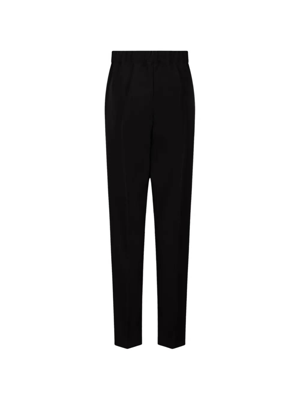 Marina Rinaldi Persona broek met gekreukt effect Zwart