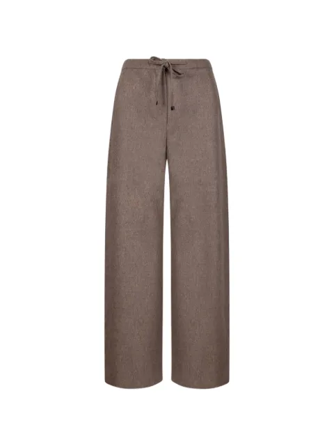 'S Max Mara Calça wide leg com ajuste no cós