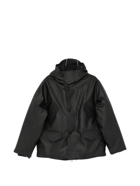 Rains hooded-padded jacket