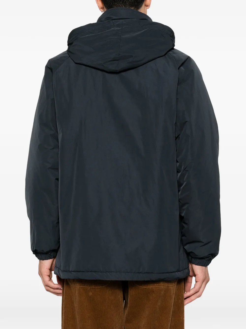 ASPESI Parka met raglan mouwen en capuchon Blauw