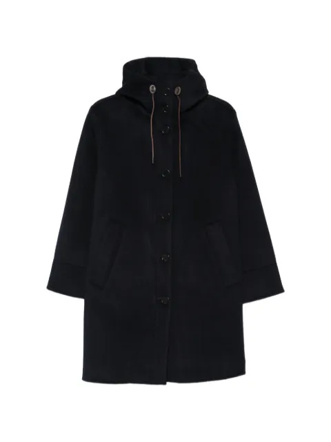 ASPESI hooded button-up coat