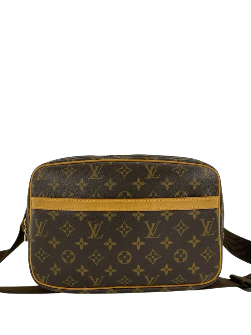 Louis Vuitton Pre-Owned 2009 Monogram Reporter PM crossbody bag - Braun