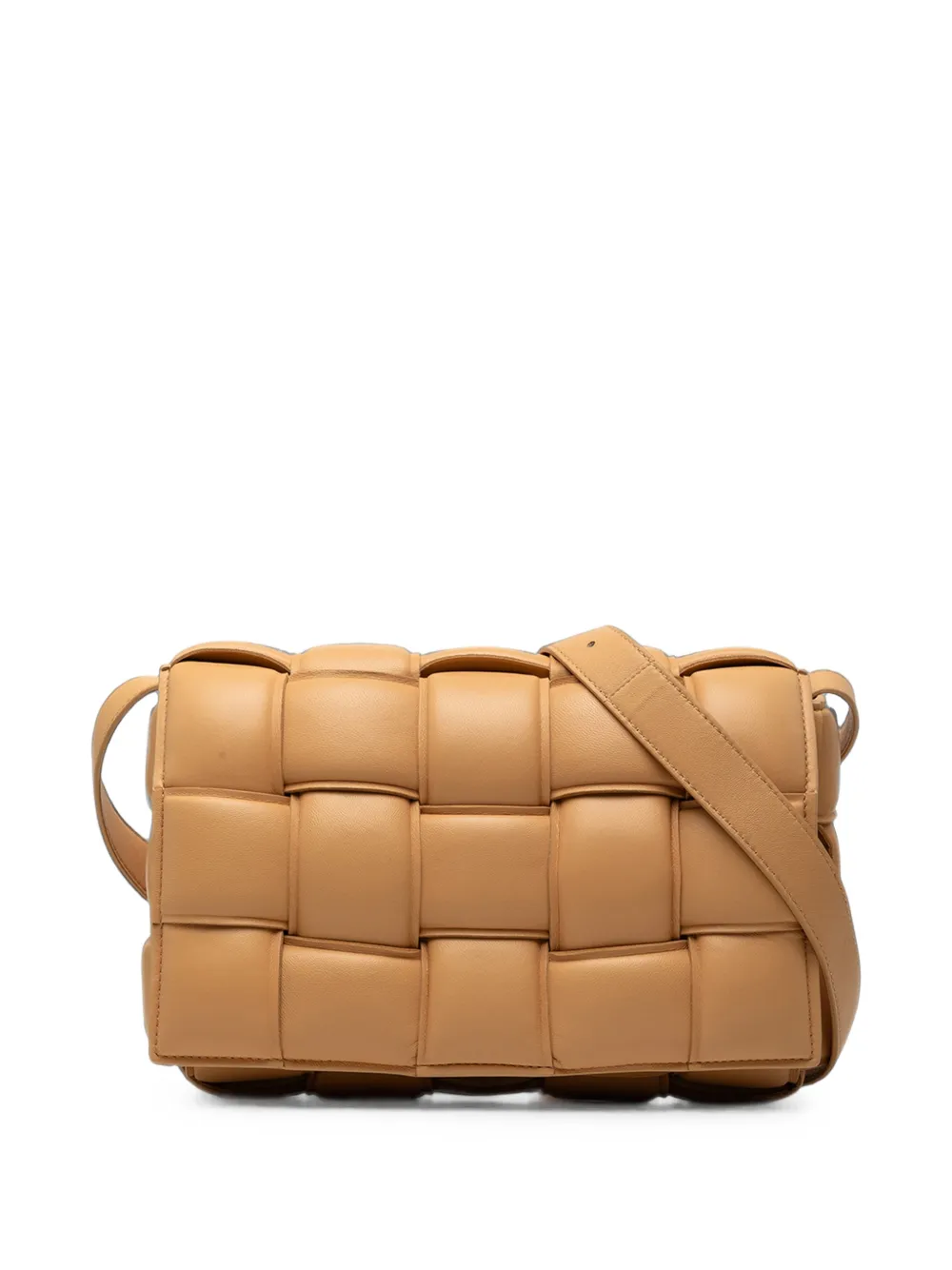 Bottega Veneta Pre-Owned 2012-2026 Nappa Intrecciato Padded Cassette crossbody bag - Marrone