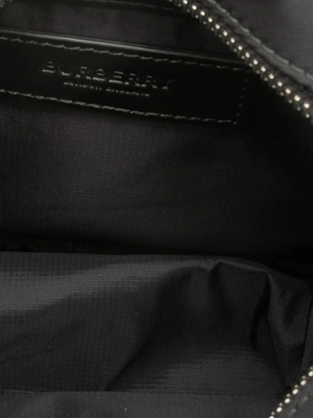 Burberry Pre-Owned 2000-2017 Paddy nylon crossbodytas Zwart