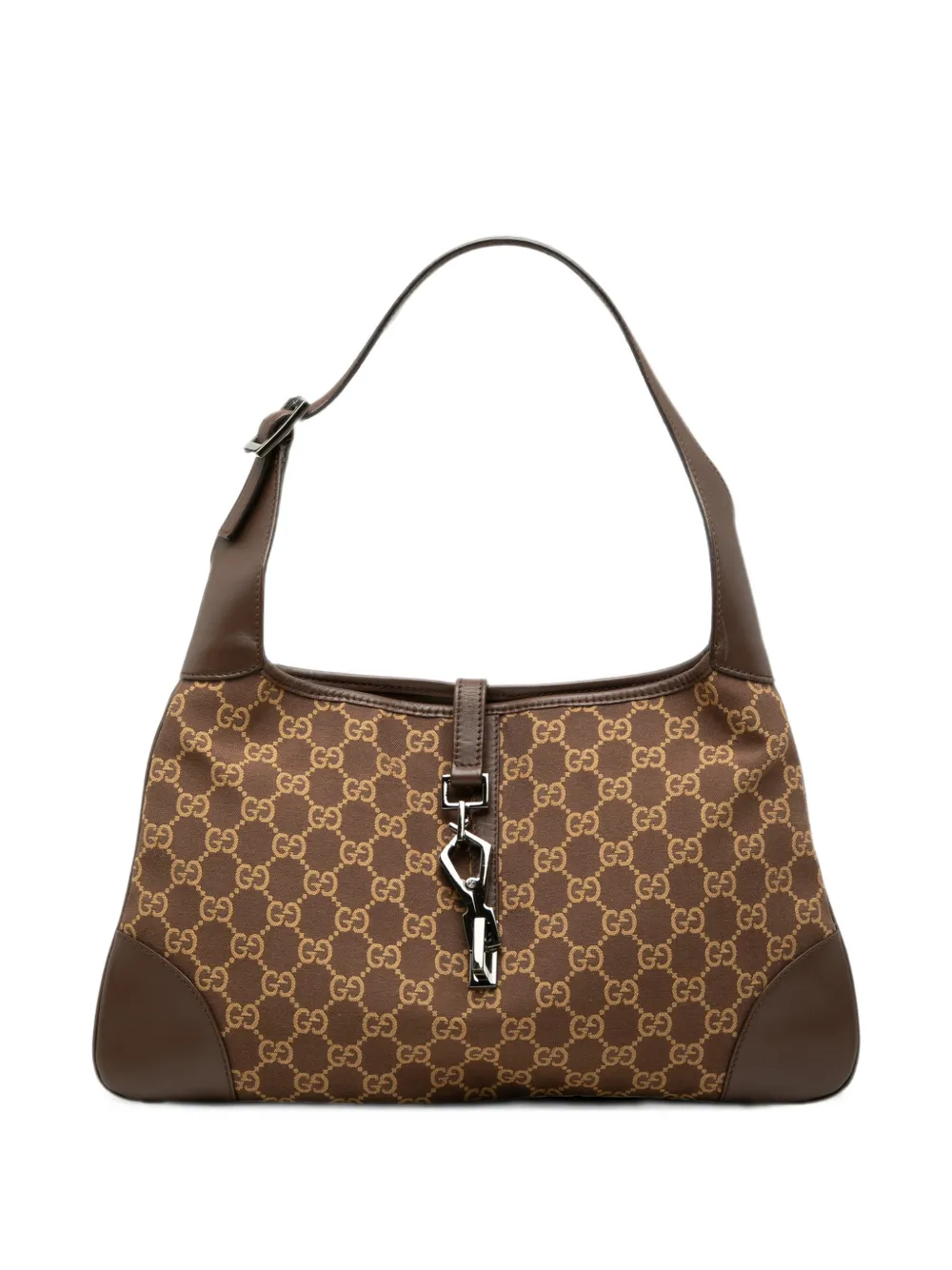 Gucci Pre-Owned 2000-2015 GG Canvas Jackie hobo bag - Braun