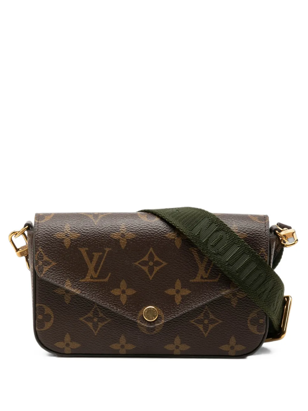 Louis Vuitton Pre-Owned 2020 Monogram Felicie Strap And Go crossbody bag - Braun
