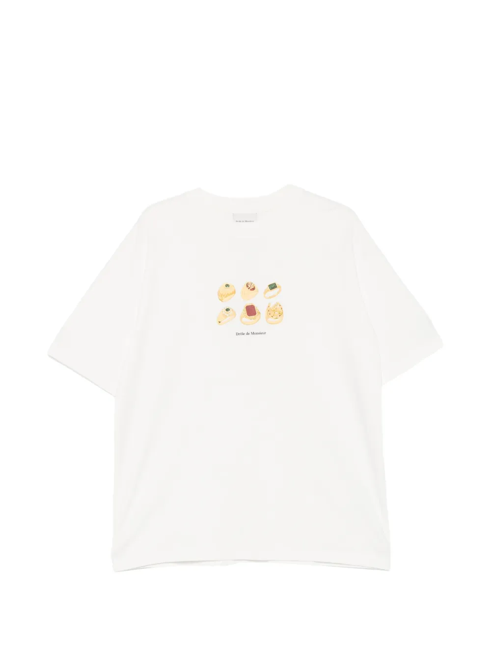 Drôle De Monsieur graphic-print T-shirt
