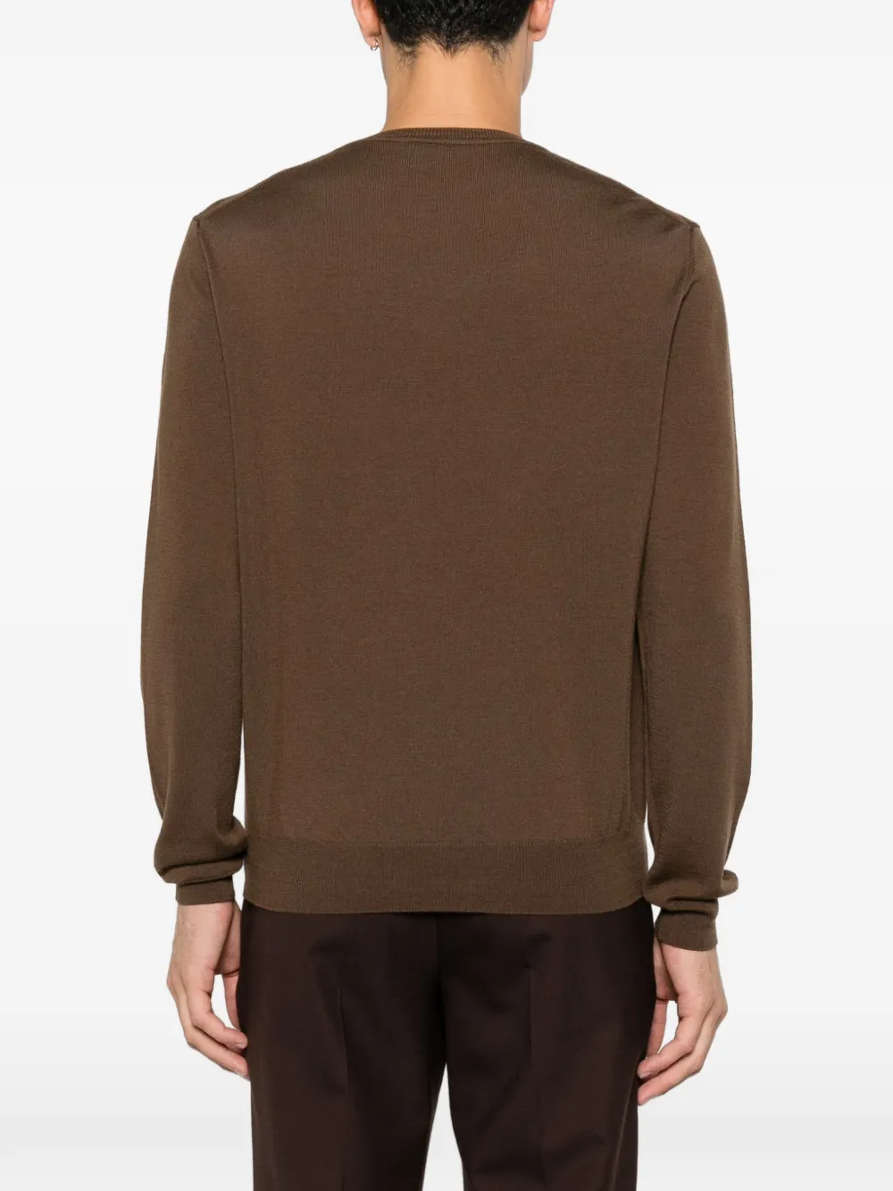 Corneliani Trui met hoge hals Bruin