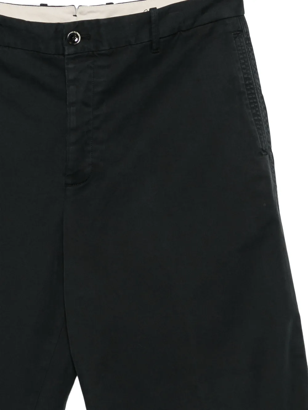 Nine In The Morning Thiago straight broek Zwart