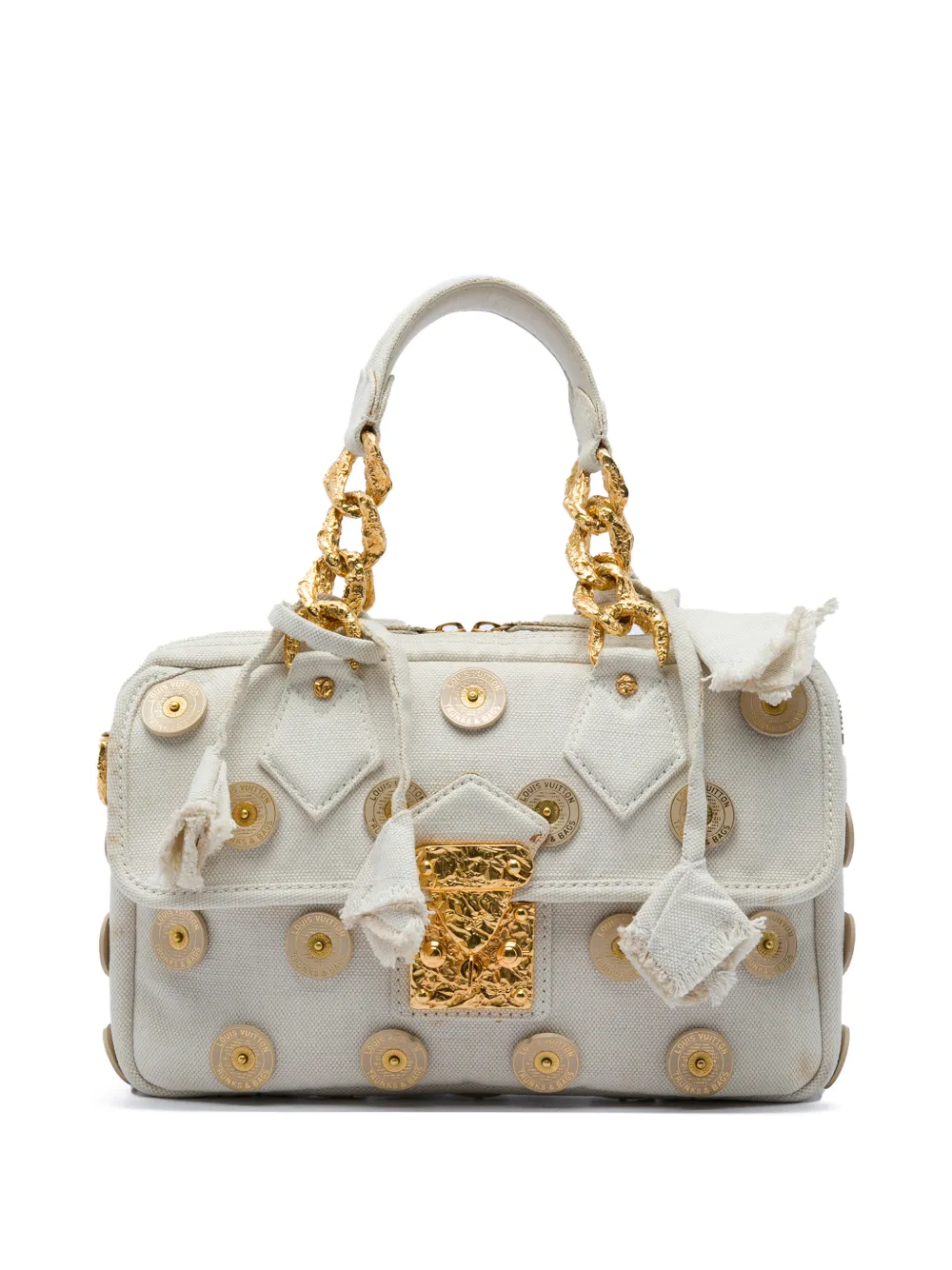 Louis Vuitton Pre-Owned 2007 Polka Dots Panama Tinkerbell handbag - Weiß