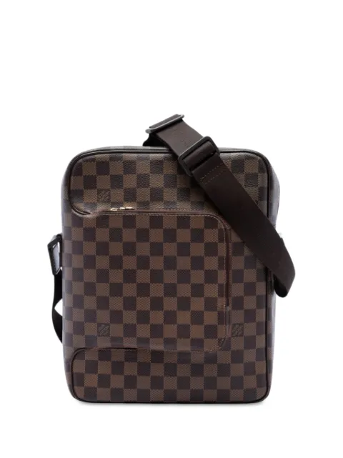 Louis Vuitton Pre-Owned 2004 Damier Ebene Olav MM crossbody bag