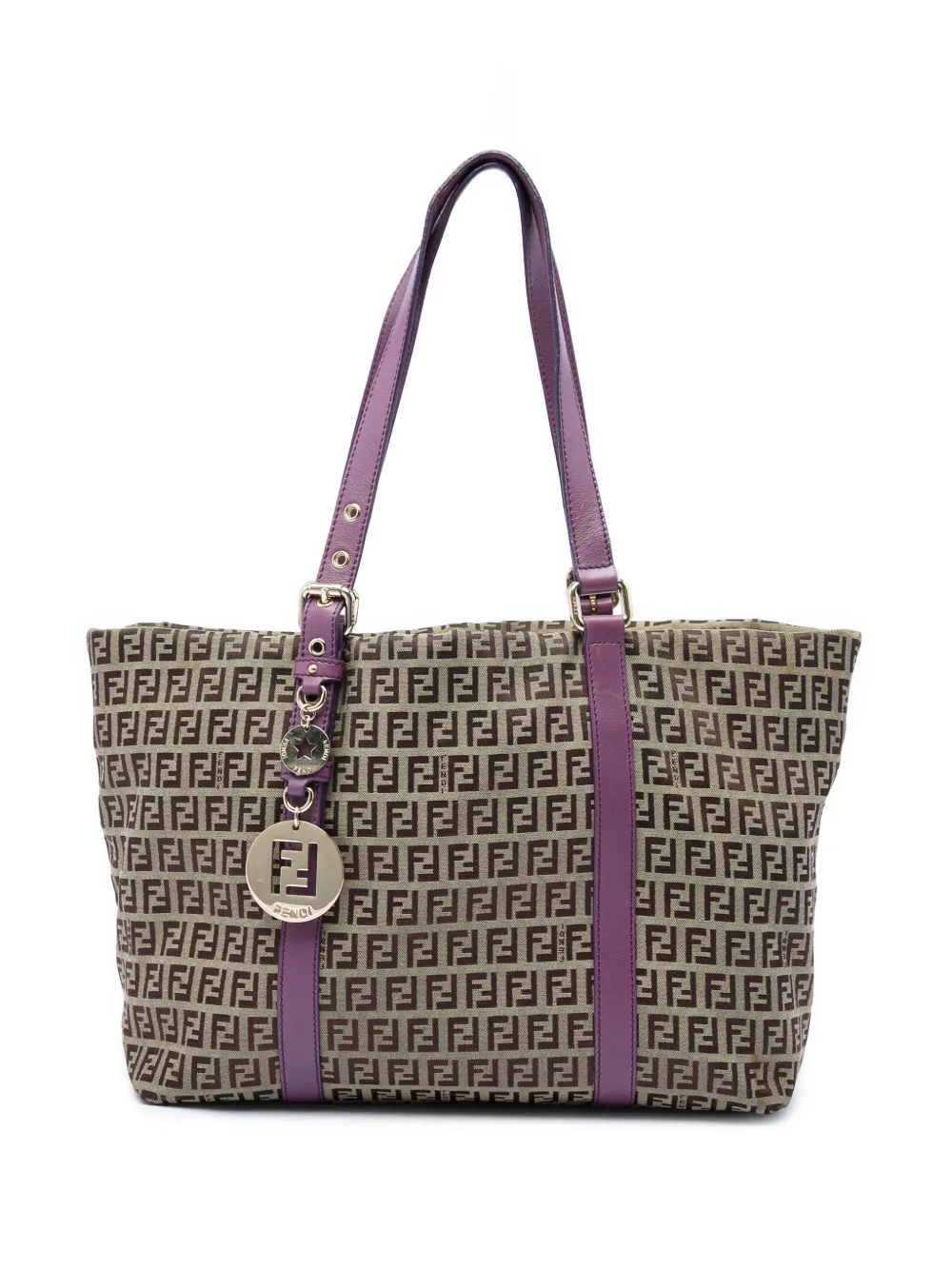 Fendi Pre-Owned 2000-2010 Zucchino Canvas Superstar tote bag - Toni neutri