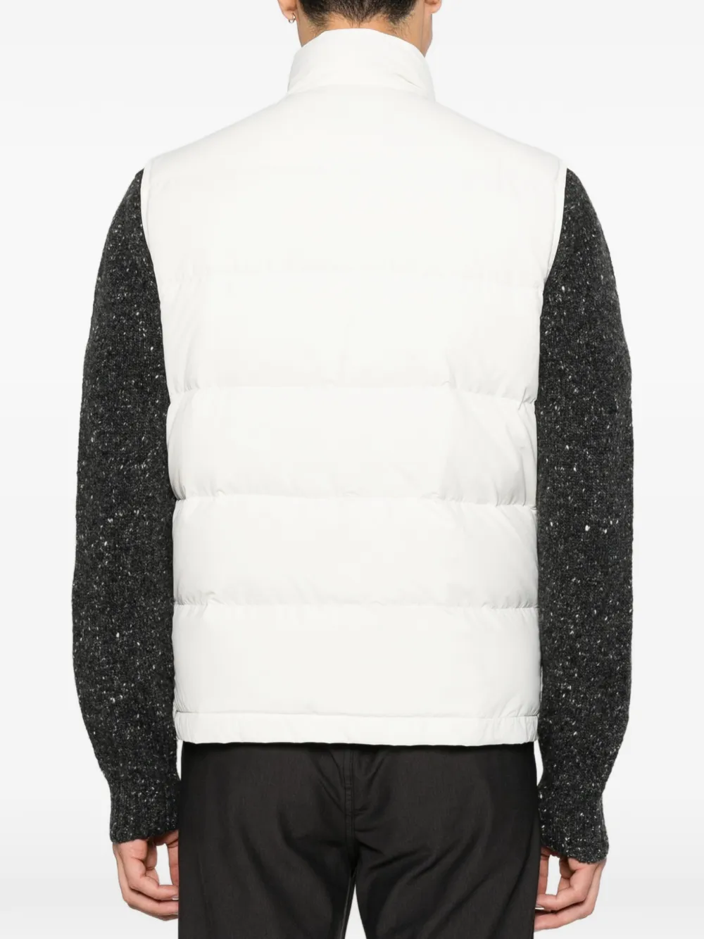 Eleventy Gewatteerde bodywarmer Wit